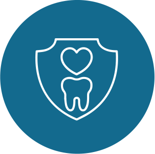 dental & heart icon