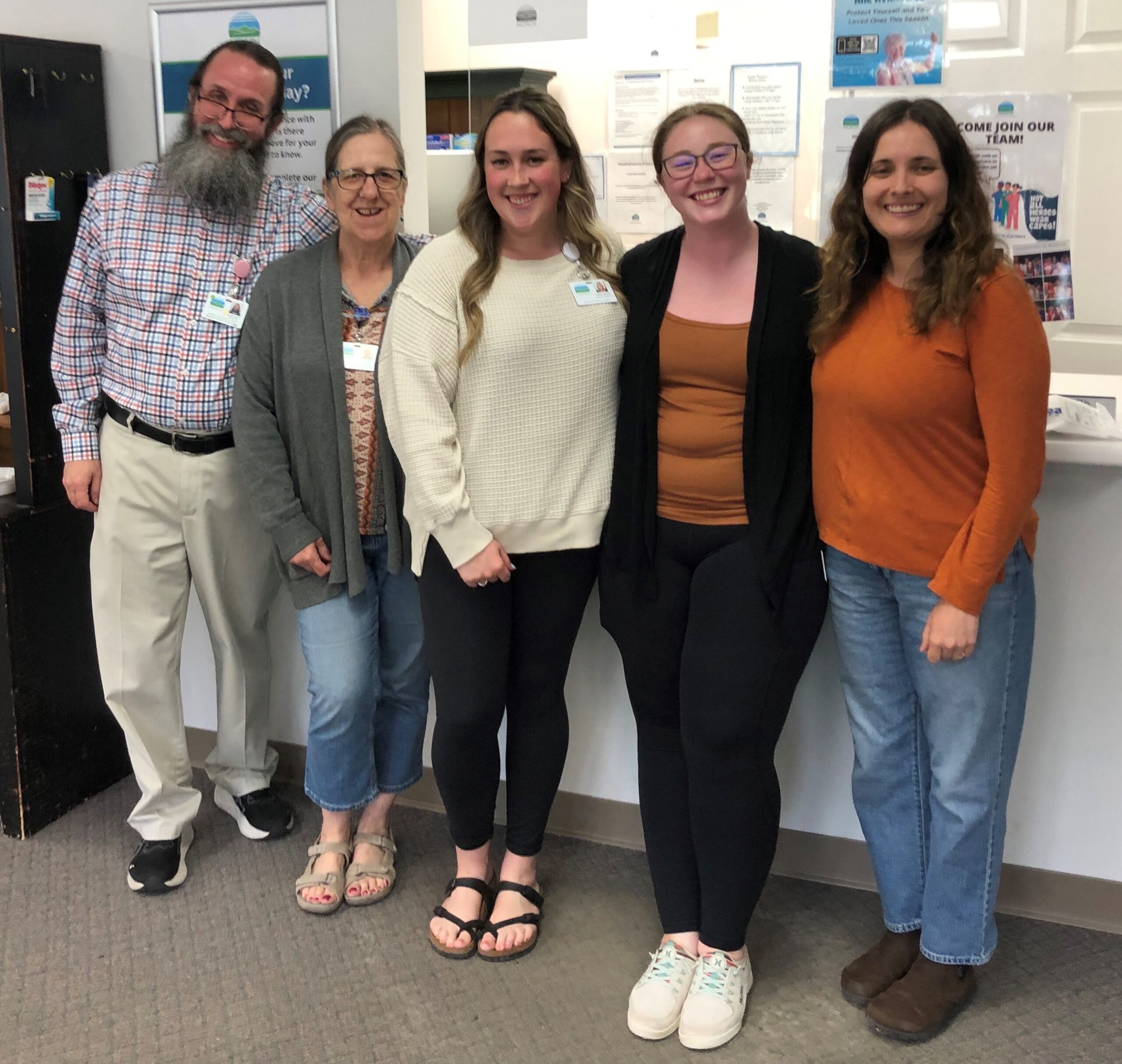 Fairfax Pharmacy Team The Fairfax Pharmacy team features a picture of a man and 4 women who are licensed and certified pharmacy professionals.